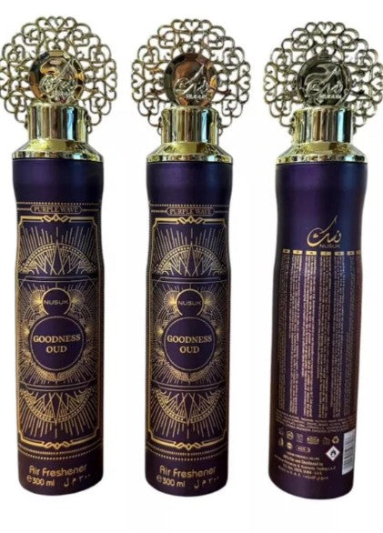 Air freshner Goodness oud purple wave - vue 2