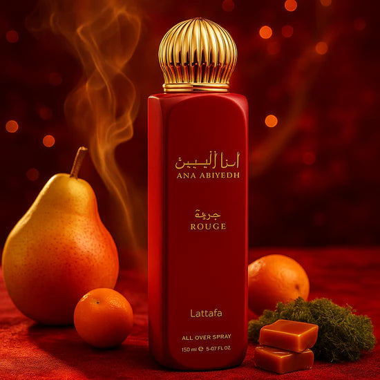 All Over Spray Ana Abiyedh Rouge - ASDAAF 150 ml Lattafa