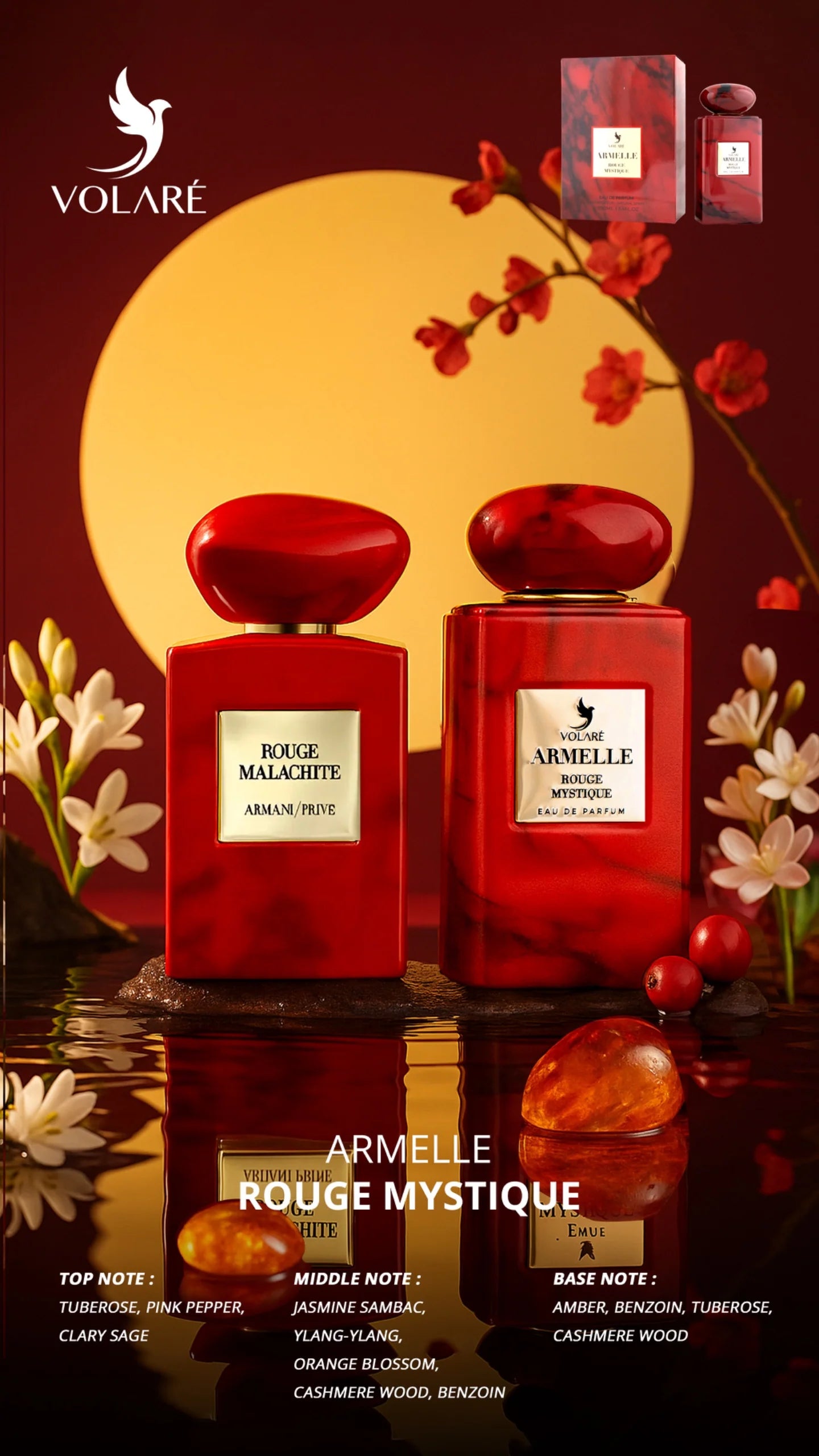 Armelle rouge mystique - vue 4