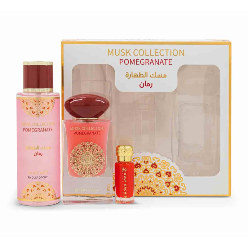 Giftset Pomegranate - GULF ORCHID 250 ml + 60 ml + 12 ml